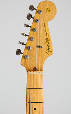 Fender Custom Shop 1956 Stratocaster Closet Classic John Cruz JCQA Fiesta Red  ヘッド正面 サムネイル