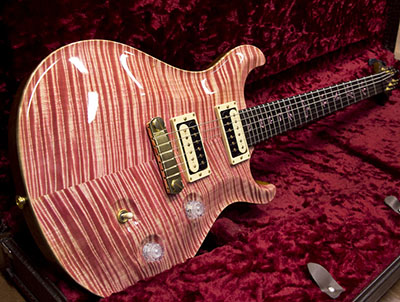 Paul Reed Smith(PRS) Private Stock Custom 24 Korina McCarty Thickness Faded Pink 