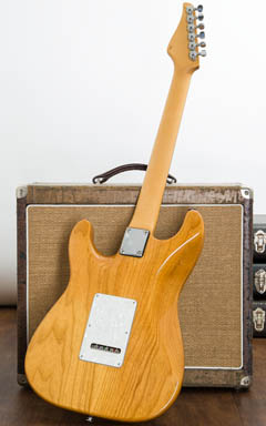 Suhr Classic Trans Blue Denim Slate 全体裏面 サムネイル