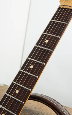 Suhr Classic Trans Blue Denim Slate ヘッド裏面 サムネイル