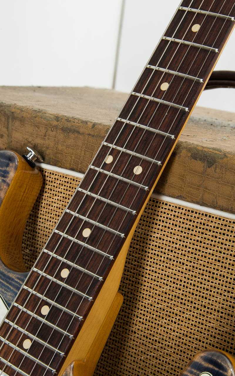 Suhr Classic Trans Blue Denim Slate 7