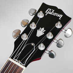 Gibson ES-335 Dot Cherry 1996 ヘッド正面 サムネイル