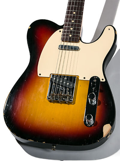 Fender Custom Shop 1963 Telecaster NOS 3TS with Bare Knuckle Yardbirds