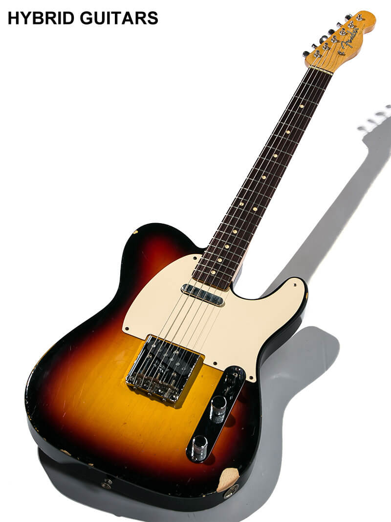 Fender Custom Shop 1963 Telecaster NOS 3TS with Bare Knuckle Yardbirds 1