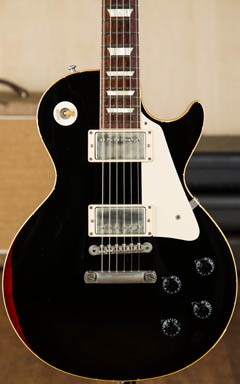 Gibson Custom Shop Collector's Choice ＃34 1959 Les Paul Black Burst Aged Pilot Run ボディー正面 サムネイル