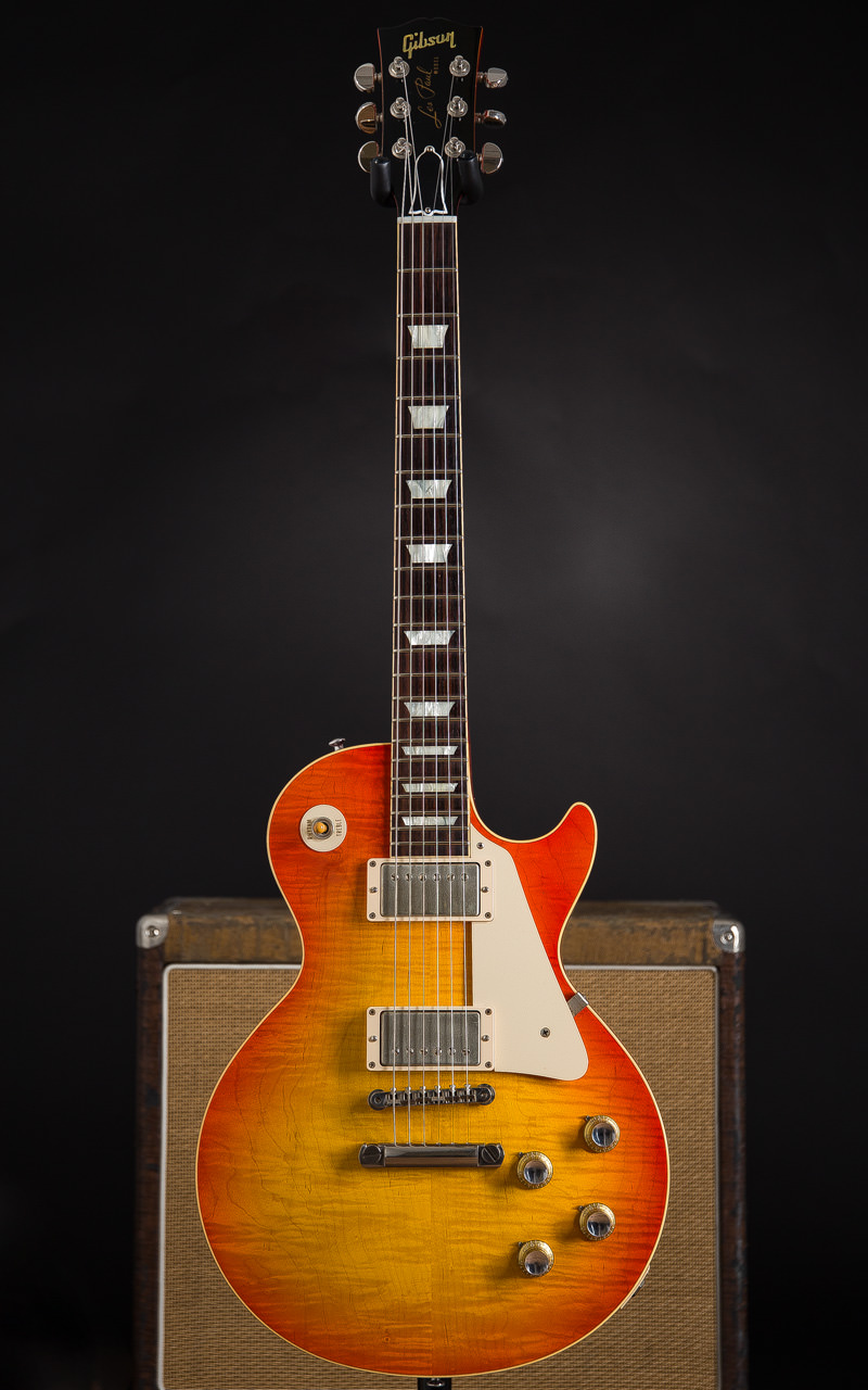 Gibson Custom Shop Joe Walsh 1960 Les Paul Tangerine Burst VOS 11