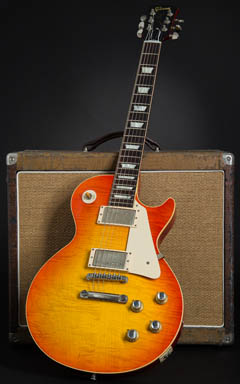Gibson Custom Shop Joe Walsh 1960 Les Paul Tangerine Burst VOS 全体正面 サムネイル