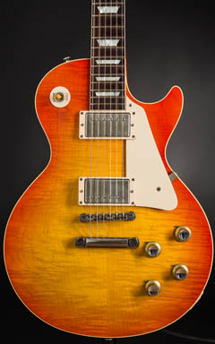 Gibson Custom Shop Joe Walsh 1960 Les Paul Tangerine Burst VOS ボディー正面 サムネイル