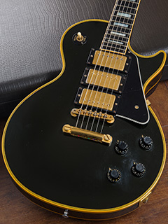 Gibson Les Paul Custom 35th Anniversary Black Beauty 1989 ボディー正面 サムネイル