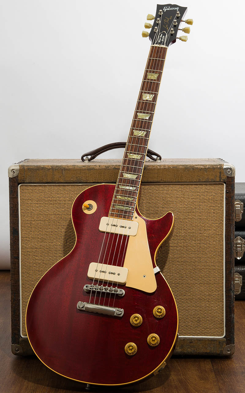 Gibson Limited Edition Les Paul Mahogany Top P-90 Vintage Cherry 1