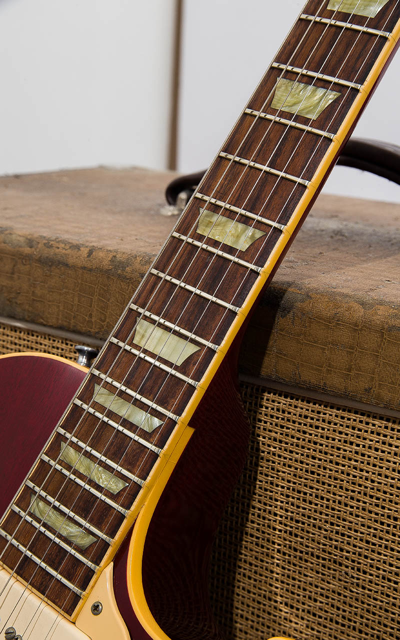 Gibson Limited Edition Les Paul Mahogany Top P-90 Vintage Cherry 7