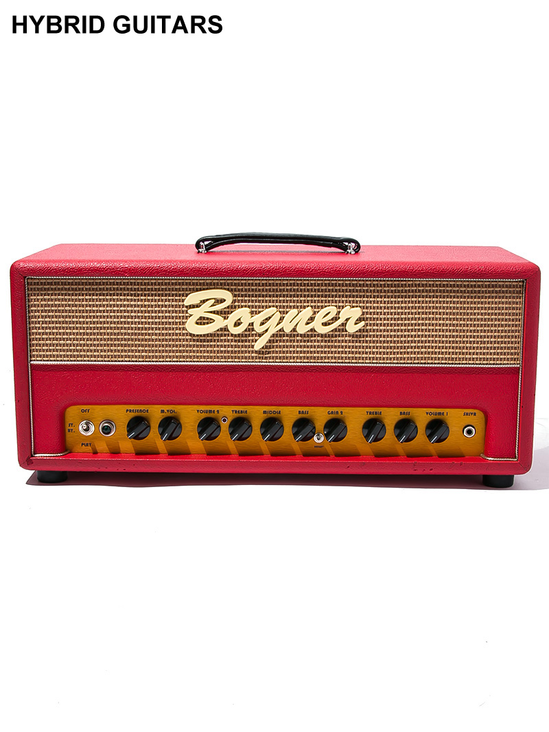 Bogner Shiva Custom Head EL34 Red 1