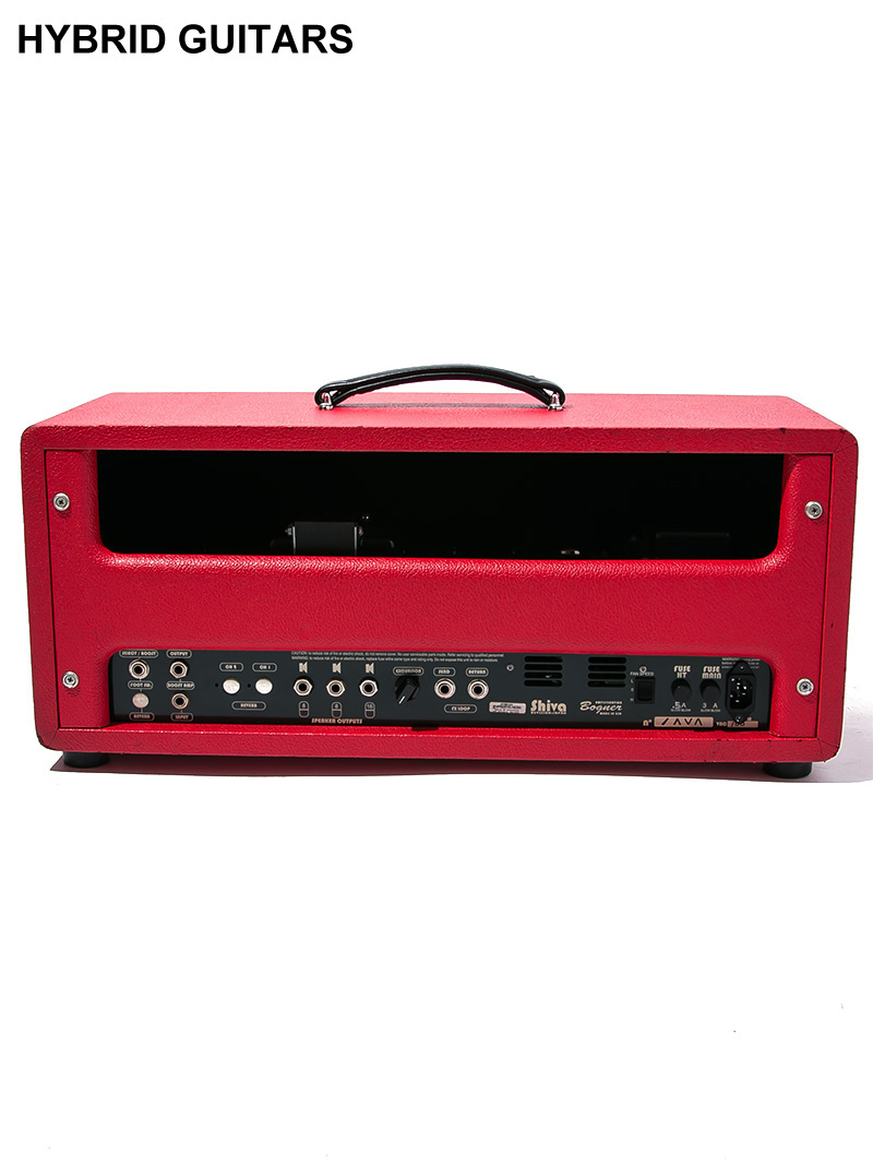 Bogner Shiva Custom Head EL34 Red 2