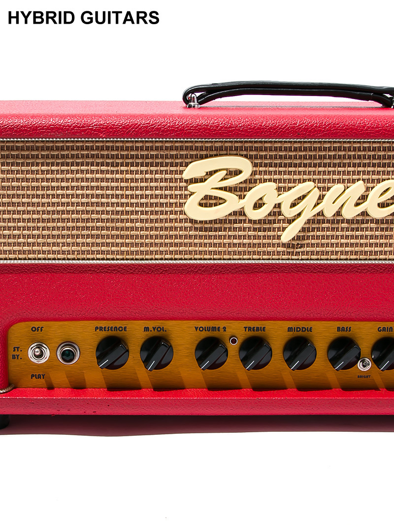 Bogner Shiva Custom Head EL34 Red 3