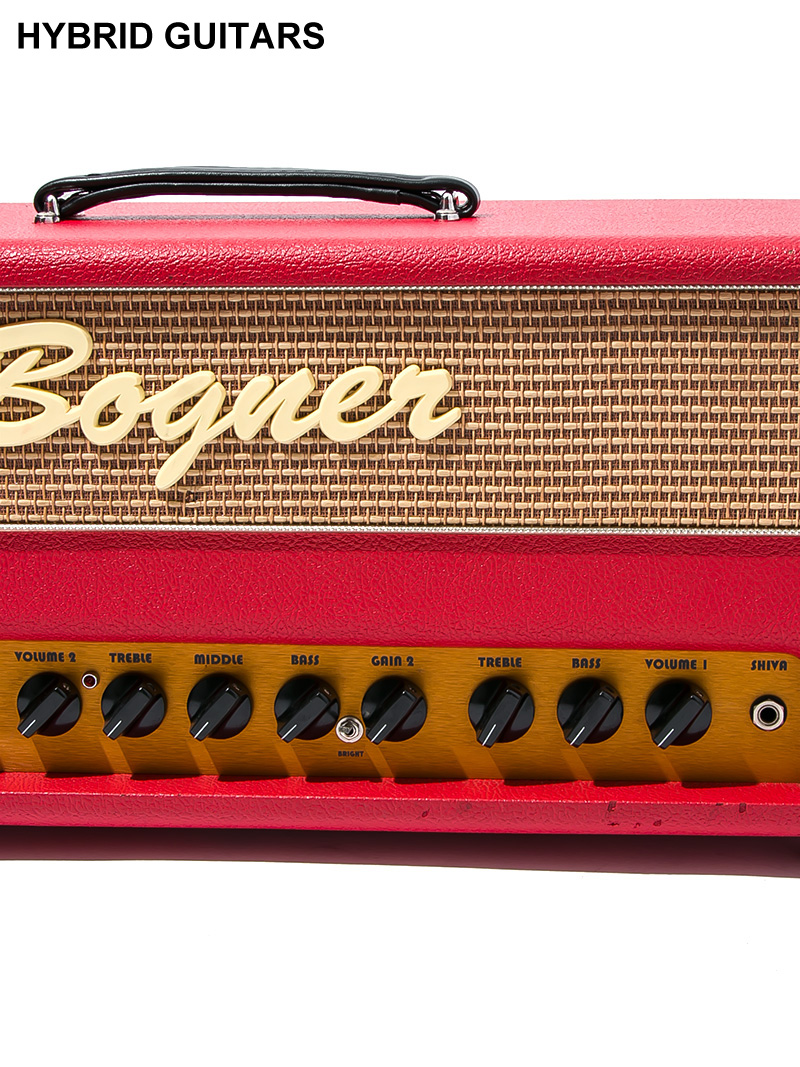 Bogner Shiva Custom Head EL34 Red 4