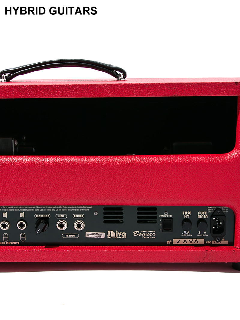 Bogner Shiva Custom Head EL34 Red 6