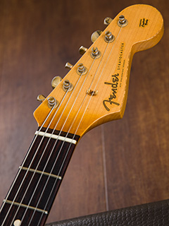 Fender Custom Shop MBS 1960 Stratocaster Custom Heavy Relic Master Built by John Cruz 2007 ヘッド正面 サムネイル