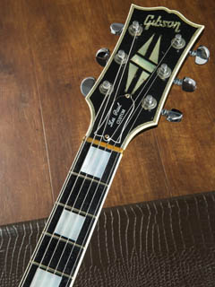 Gibson Custom Shop INSPIRED BY SERIES John Sykes Les Paul Custom Aged Ebony Black 2006 ヘッド正面 サムネイル