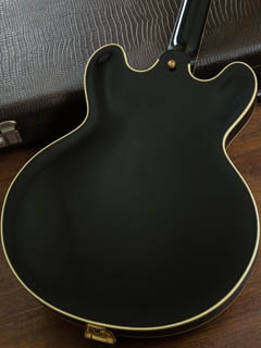 Gibson Custom Shop ES-355 with Bigsby Ebony Fingerboard Ebony Black 2007 ボディー裏面 サムネイル