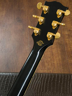 Gibson Custom Shop ES-355 with Bigsby Ebony Fingerboard Ebony Black 2007 ヘッド裏面 サムネイル