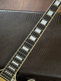 Gibson Custom Shop ES-355 with Bigsby Ebony Fingerboard Ebony Black 2007 指板 サムネイル