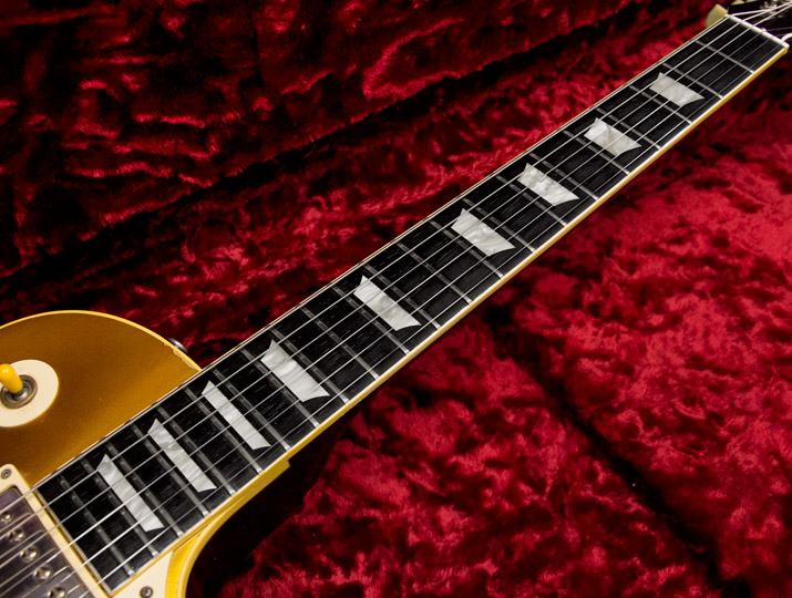 Gibson Custom Shop Historic Collection 1957 Les Paul Standard Reissue Gold Top Brazilian Fingerboard(BZF) Dark Back 2003 5
