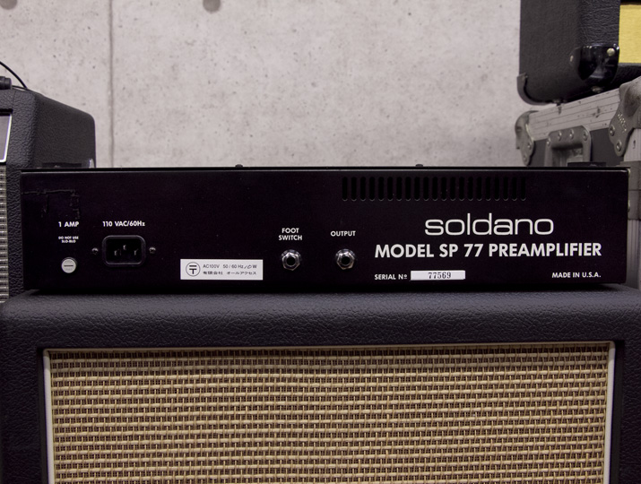 Soldano SP-77 Preamp Series2 4