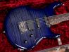 MUSIC MAN Luke BFR Blueberry Burst Flame 2015 ボディー正面 サムネイル
