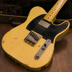 Nash Guitars T52 Ash Aged Butter Scotch Blond 2015 ボディー正面 サムネイル