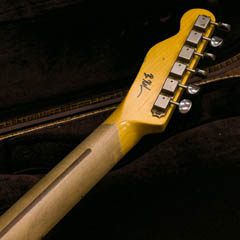 Nash Guitars T52 Ash Aged Butter Scotch Blond 2015 ヘッド裏面 サムネイル