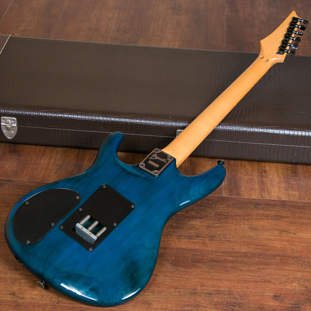 Ibanez JS Custom JS1000 Burnt Transparent Blue Joe Satriani Model 2