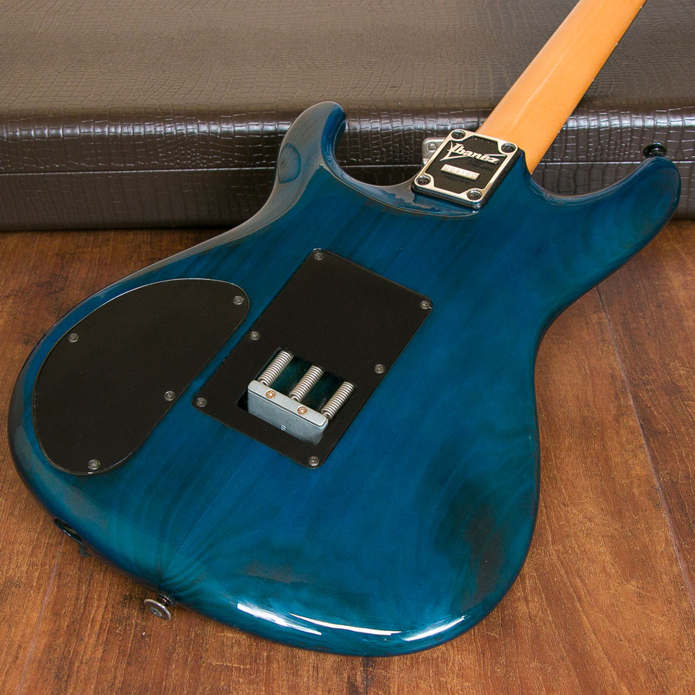 Ibanez JS Custom JS1000 Burnt Transparent Blue Joe Satriani Model 4