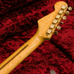 moon Stratocaster Ash BirdsEye Neck HSH Trans Green ヘッド裏面 サムネイル