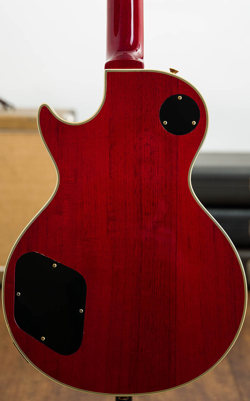 Burny Les Paul Custom Type Trans Red 4