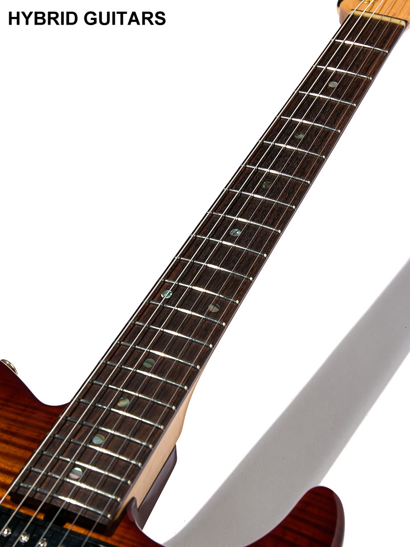 T's Guitars DTL-22 Brown Sunburst 2008 7