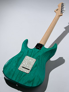 T's Guitars DST-Classic 22 Drop Top Quilt Faded Bora Bora Blue 全体裏面 サムネイル
