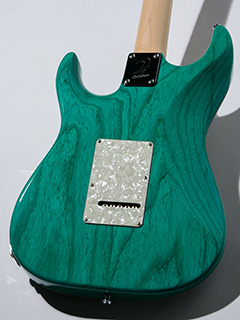 T's Guitars DST-Classic 22 Drop Top Quilt Faded Bora Bora Blue ボディー裏面 サムネイル