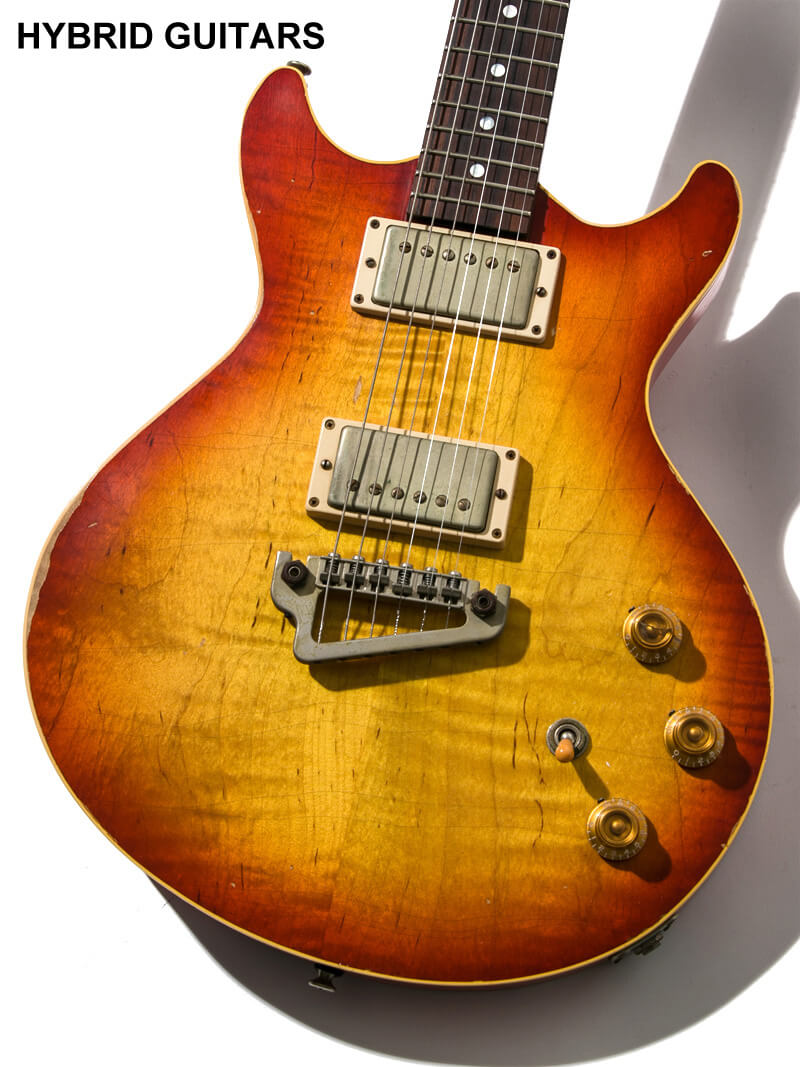 RS Guitarworks BLAZE Flame Top Road Warrior Cherry Sunburst 3