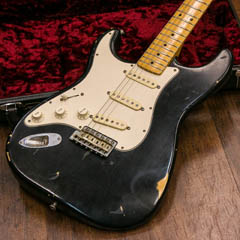 Nash Guitars S68 HX Aged Black  ボディー正面 サムネイル