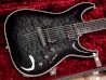Schecter Hellraiser Hybrid C-1 Trans Black Burst 2017 ボディー正面 サムネイル