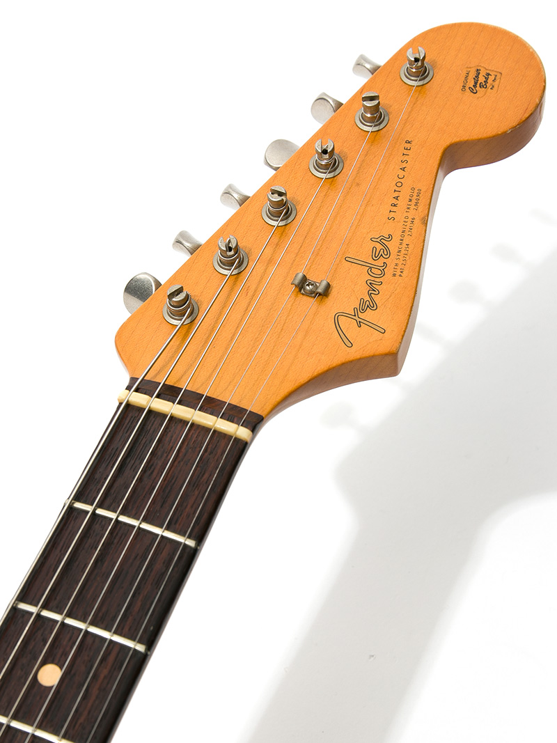 Fender Custom Shop MBS 1961 Stratocaster Closet Classic White Blond Master Built by Christopher W. Fleming 2005 5