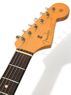 Fender Custom Shop MBS 1961 Stratocaster Closet Classic White Blond Master Built by Christopher W. Fleming 2005 ヘッド正面 サムネイル