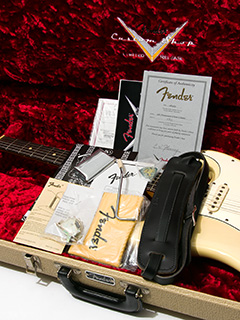 Fender Custom Shop MBS 1961 Stratocaster Closet Classic White Blond Master Built by Christopher W. Fleming 2005 指板 サムネイル