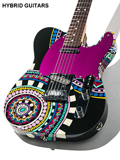 Fender Custom Shop MBS Artistry Telecaster Master Built by Greg Fessler Art & Work by Madison Roy ボディー正面 サムネイル