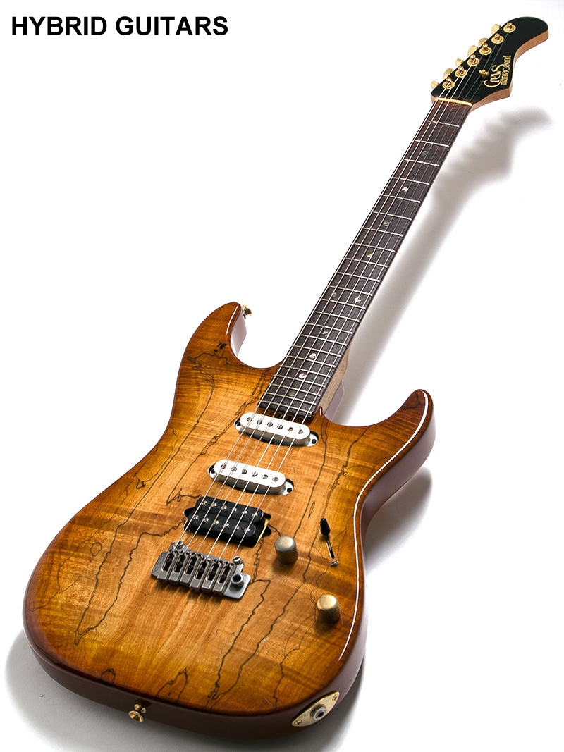 Crews Maniac Sound Stratcaster Type Spalted Flame Maple 1