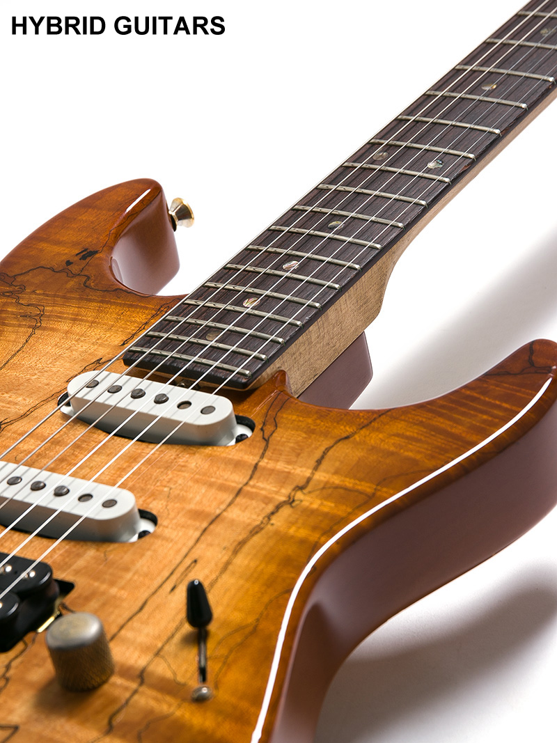 Crews Maniac Sound Stratcaster Type Spalted Flame Maple 10
