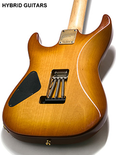Crews Maniac Sound Stratcaster Type Spalted Flame Maple ボディー裏面 サムネイル