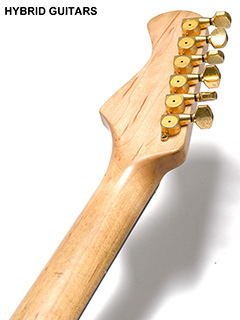 Crews Maniac Sound Stratcaster Type Spalted Flame Maple ヘッド裏面 サムネイル