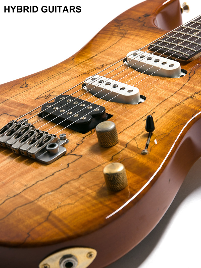 Crews Maniac Sound Stratcaster Type Spalted Flame Maple 9