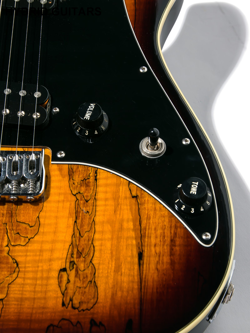 James Tyler Studio Elite HD-P Spalted Flame Maple Tabacco Sunburst 10